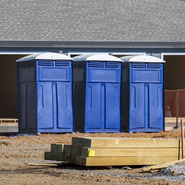 are there any options for portable shower rentals along with the porta potties in Lyme Center